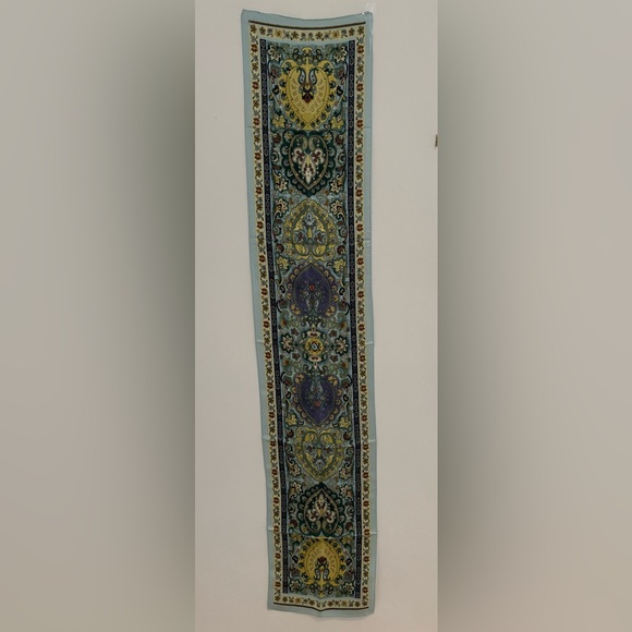 Talbots silk paisley scarf - Picture 3 of 4